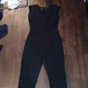Very fitted jumpsuit.